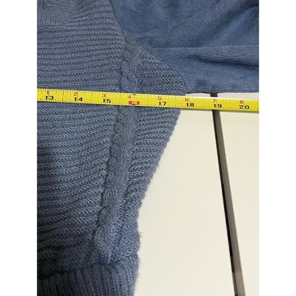 Blue Cottagecore Maxi Dress with Corduroy Skirt - Size Womens 1X - Picture 5 of 5